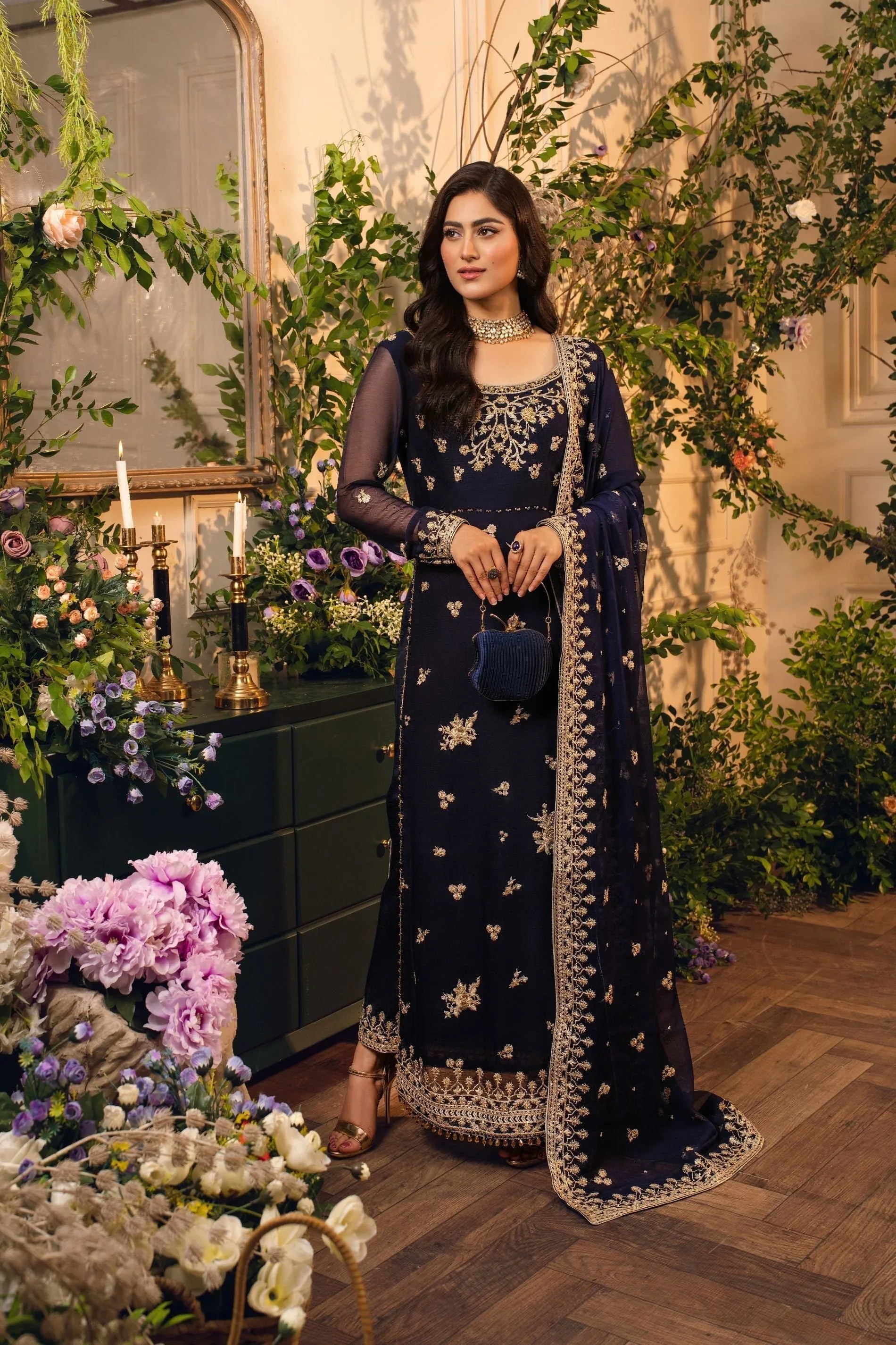 Hemstitch | Festive Edition 24 | Elle - Aqsa Fabrics