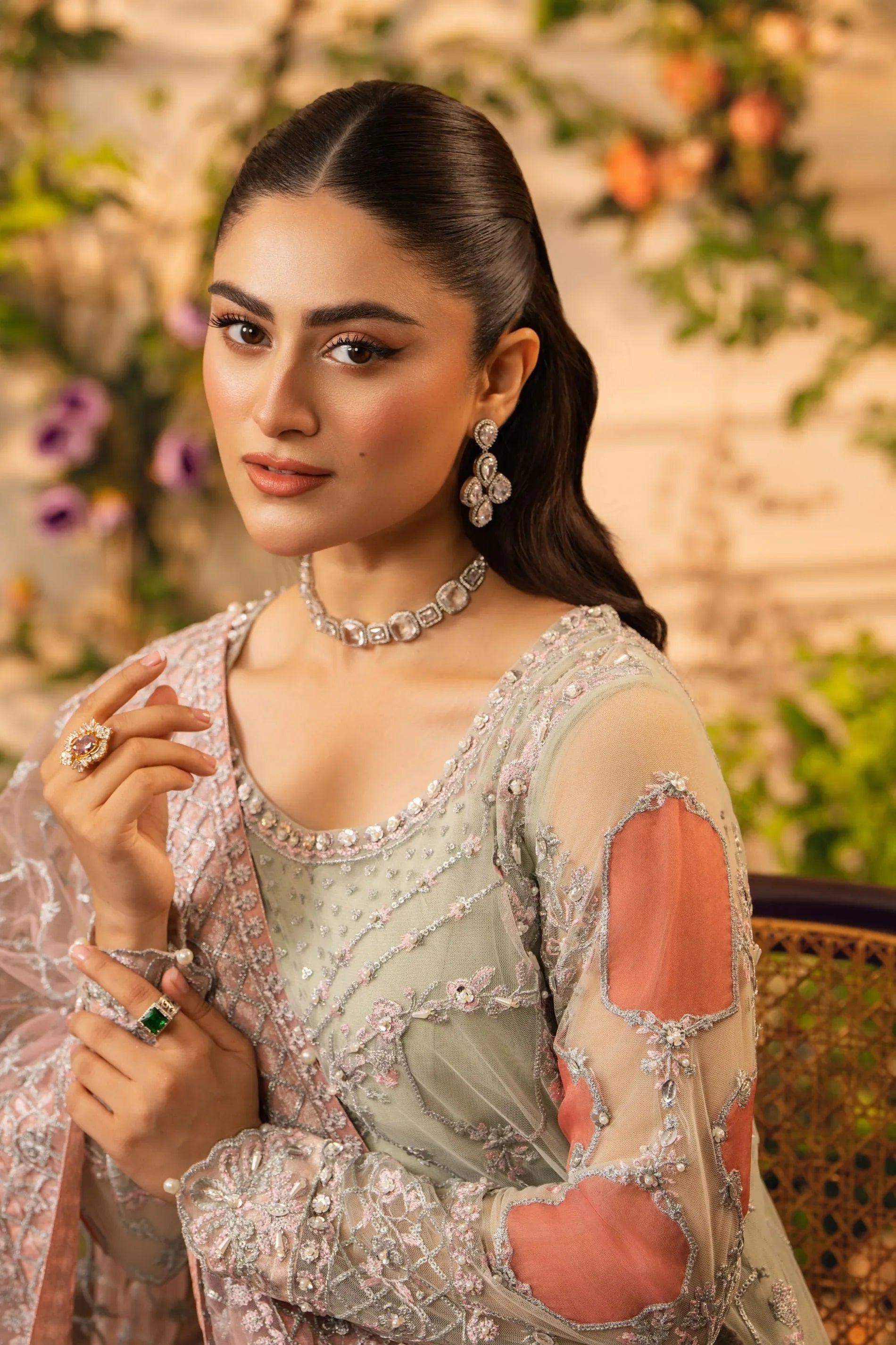 Hemstitch | Festive Edition 24 | Zoey - Aqsa Fabrics