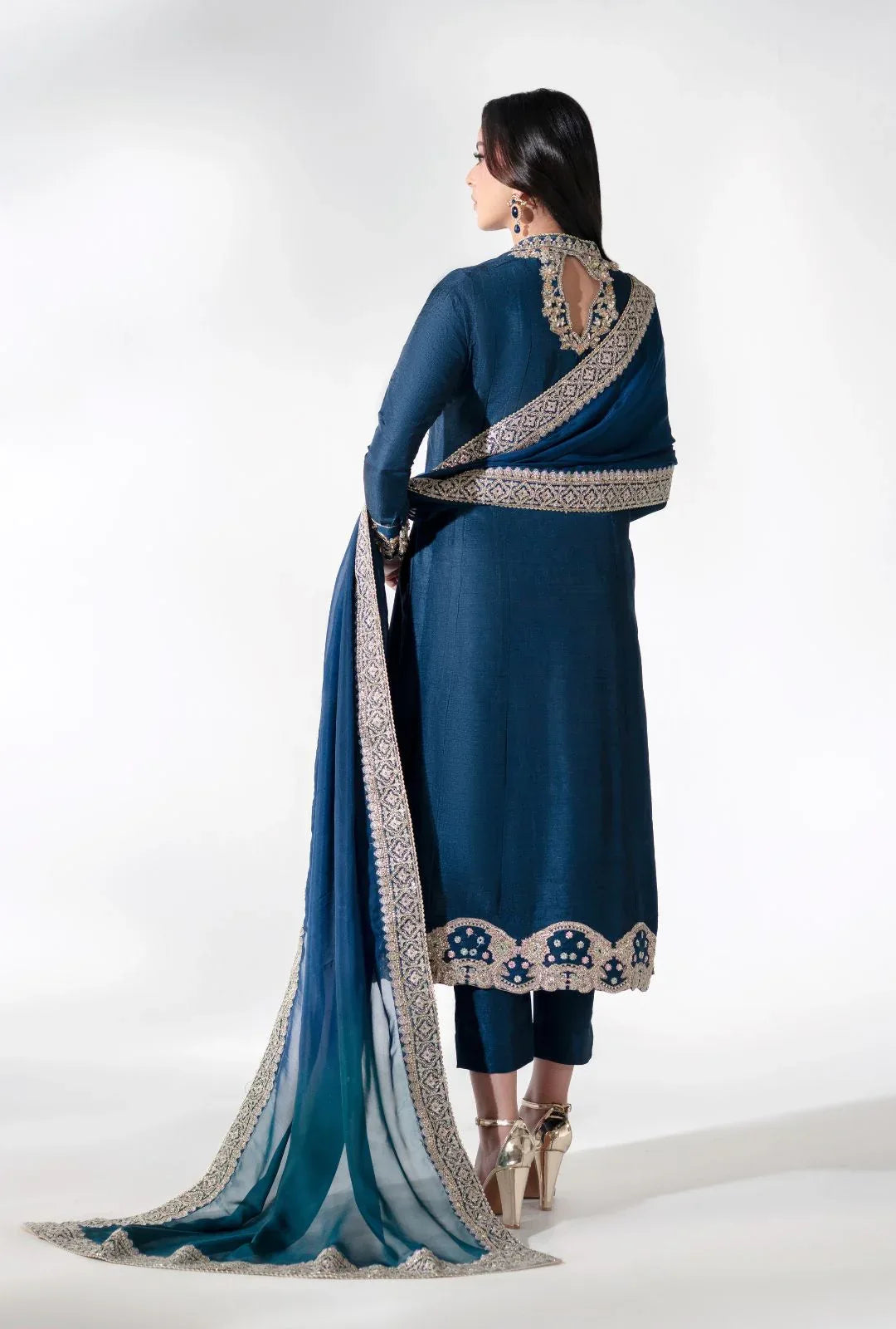 AJR Couture | Luxe Pret 25 |  Oasis Orient - Aqsa Fabrics
