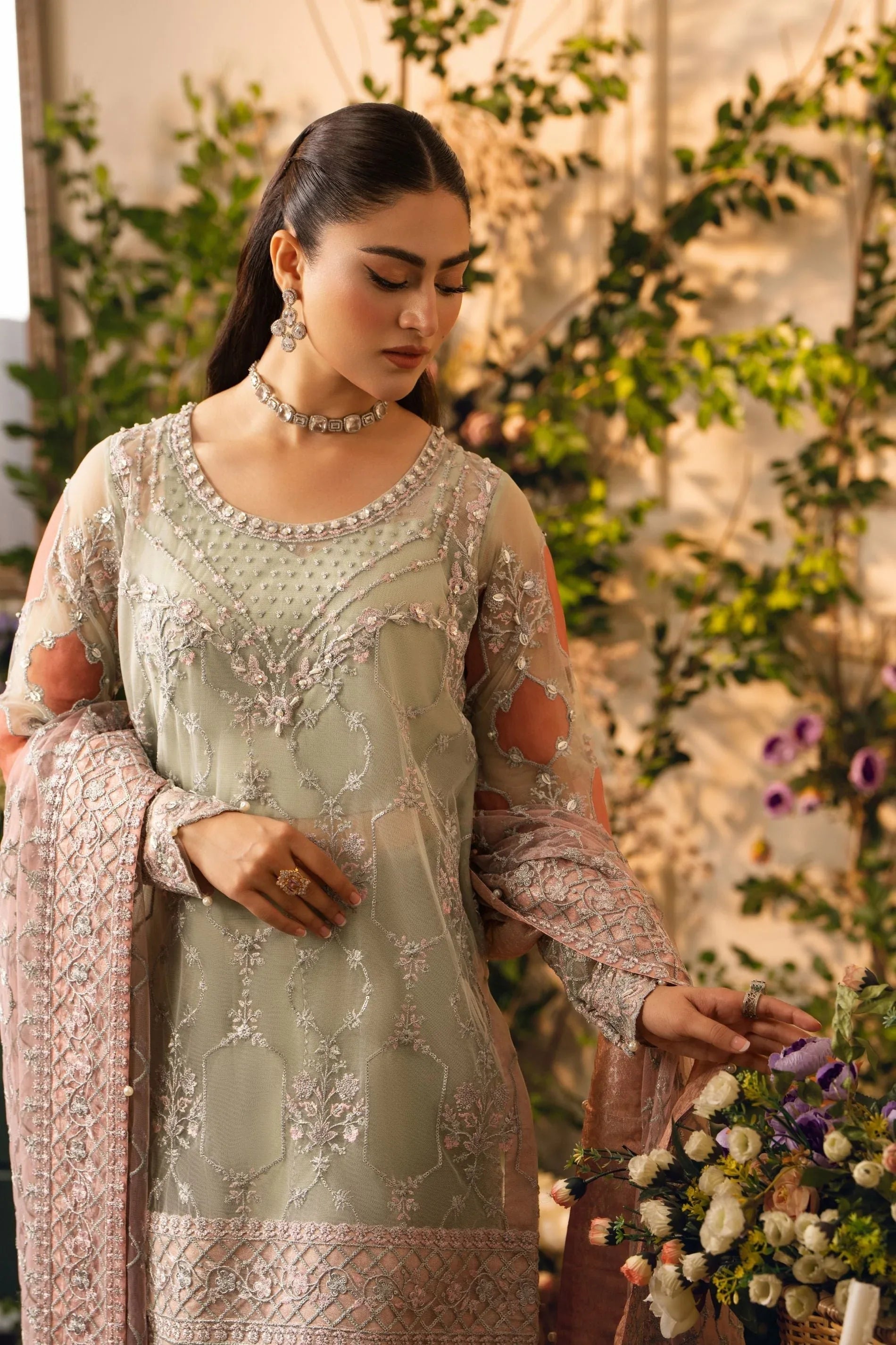 Hemstitch | Festive Edition 24 | Zoey - Aqsa Fabrics