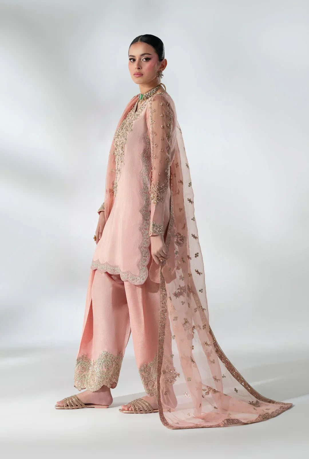 AJR Couture | Luxe Pret 25 |  Ankara Allure - Aqsa Fabrics