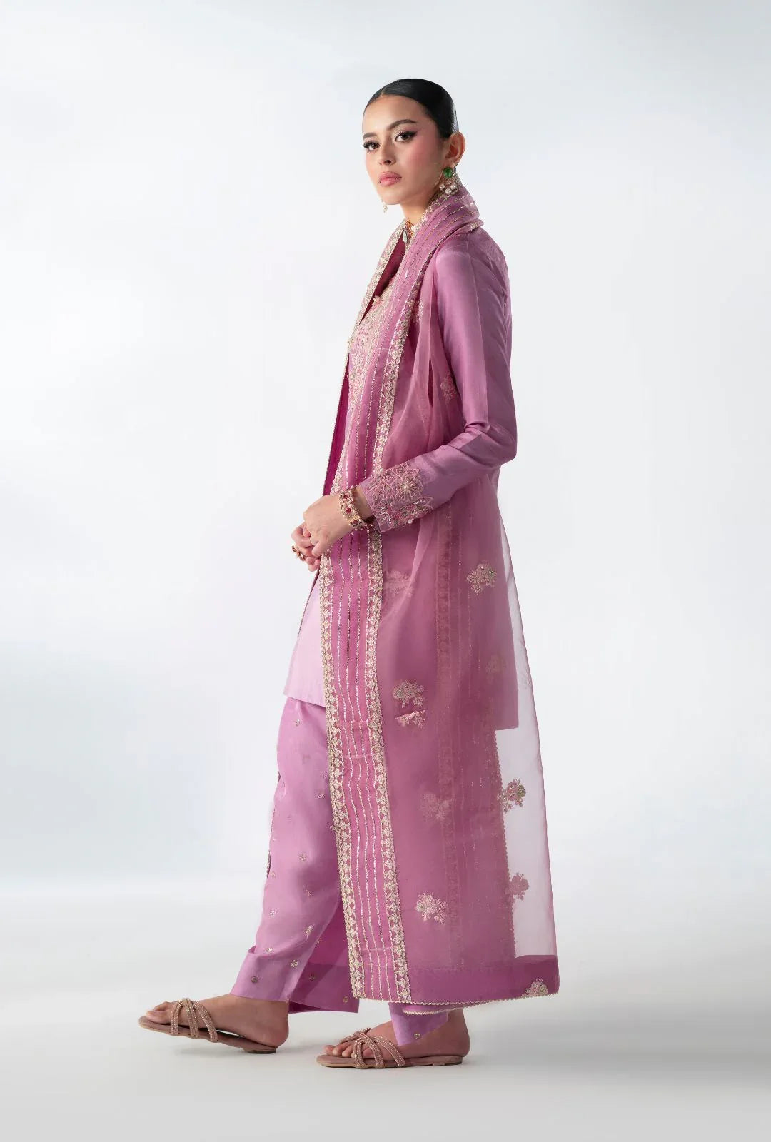 AJR Couture | Luxe Pret 25 | Floral Fusion - Aqsa Fabrics