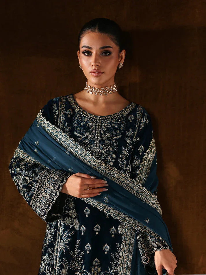 Gulaal | Marais Velvet | MORENA - Aqsa Fabrics