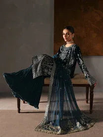 Gulaal | Marais Velvet | MORENA - Aqsa Fabrics