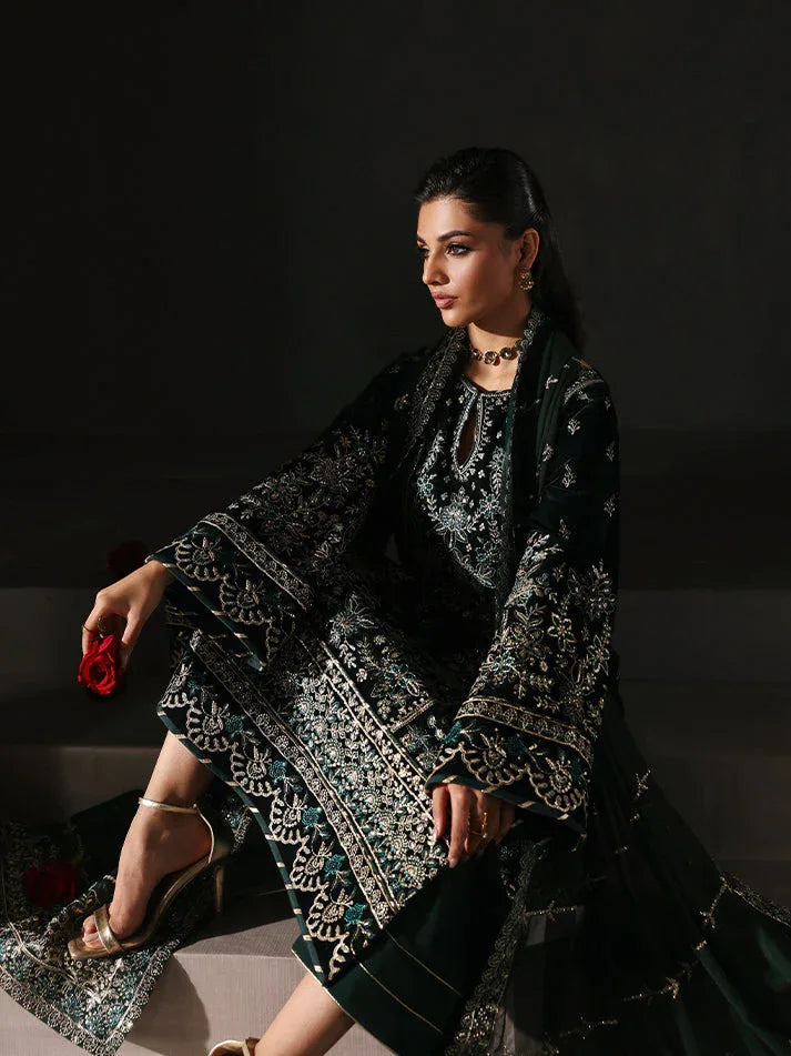 Gulaal | Marais Velvet | EVANA - Aqsa Fabrics