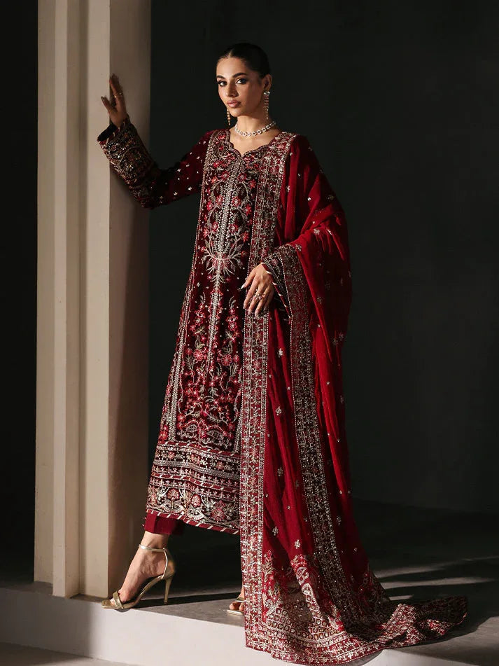 Gulaal | Marais Velvet | VELA - Aqsa Fabrics