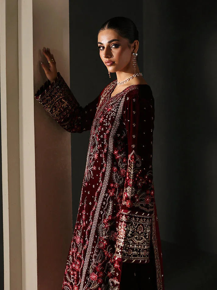 Gulaal | Marais Velvet | VELA - Aqsa Fabrics