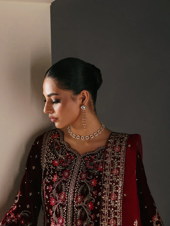 Gulaal | Marais Velvet | VELA - Aqsa Fabrics