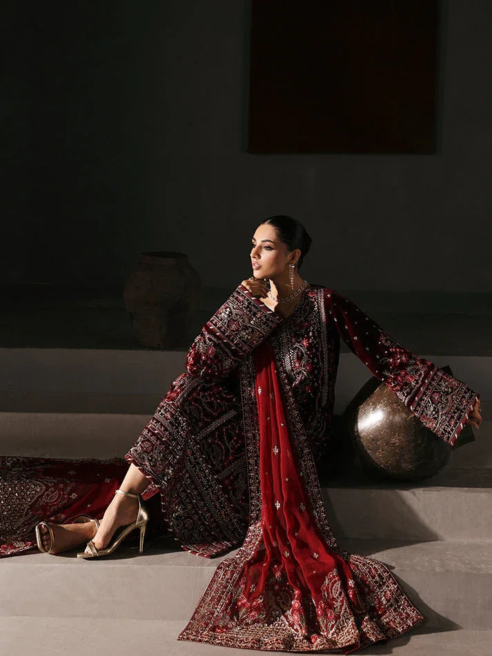 Gulaal | Marais Velvet | VELA - Aqsa Fabrics