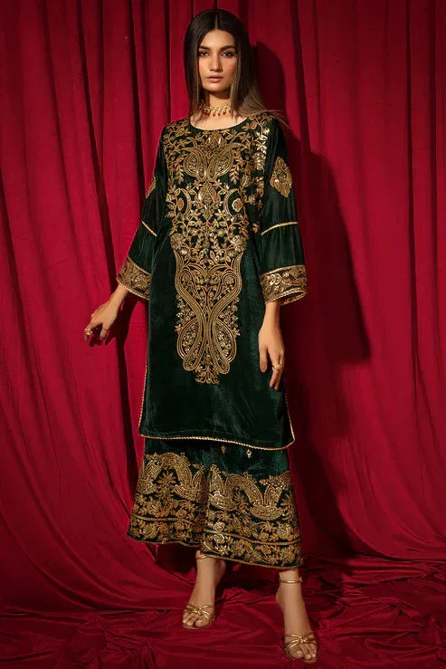 Declare | Velvet Collection 24 |   V1004 - Aqsa Fabrics
