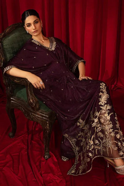 Declare | Velvet Collection 24 |  V1006 - Aqsa Fabrics