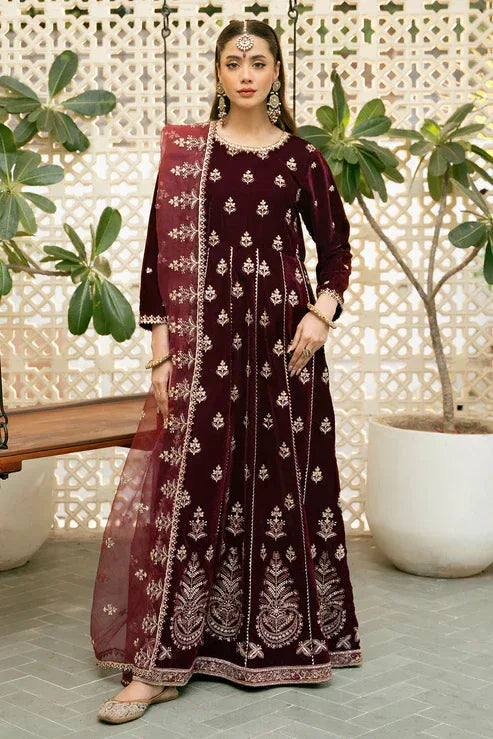 Declare | Velvet Collection 24 |  V1007 - Aqsa Fabrics