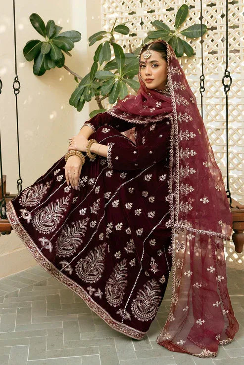 Declare | Velvet Collection 24 |  V1007 - Aqsa Fabrics