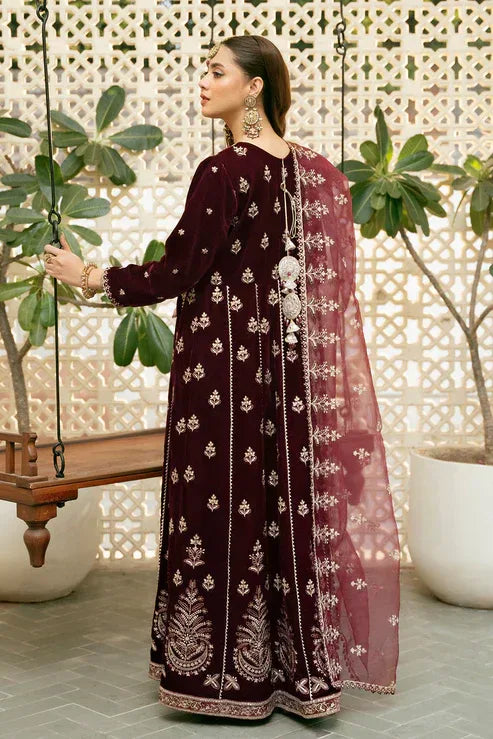 Declare | Velvet Collection 24 |  V1007 - Aqsa Fabrics