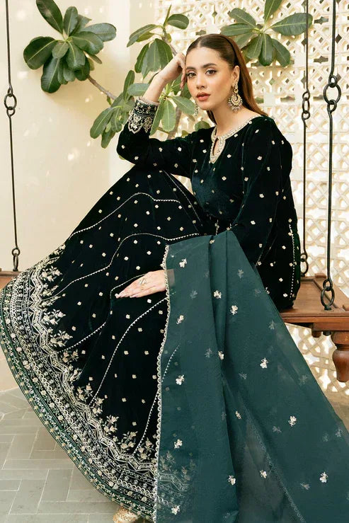 Declare | Velvet Collection 24 |  V1008 - Aqsa Fabrics