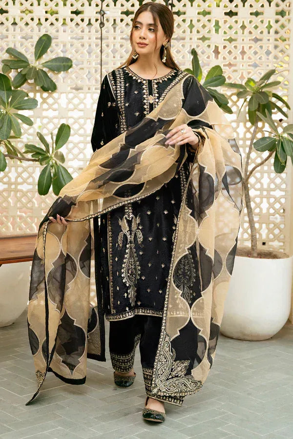 Declare | Velvet Collection 24 |  V1010 - Aqsa Fabrics