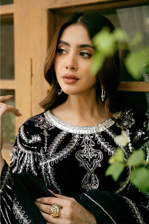 Declare | Velvet Collection 24 | V1011 - Aqsa Fabrics