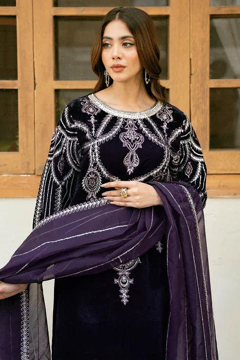 Declare | Velvet Collection 24 | V1011 - Aqsa Fabrics
