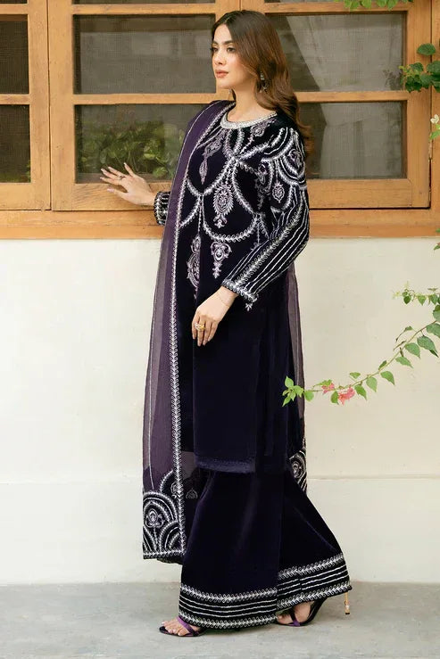 Declare | Velvet Collection 24 | V1011 - Aqsa Fabrics