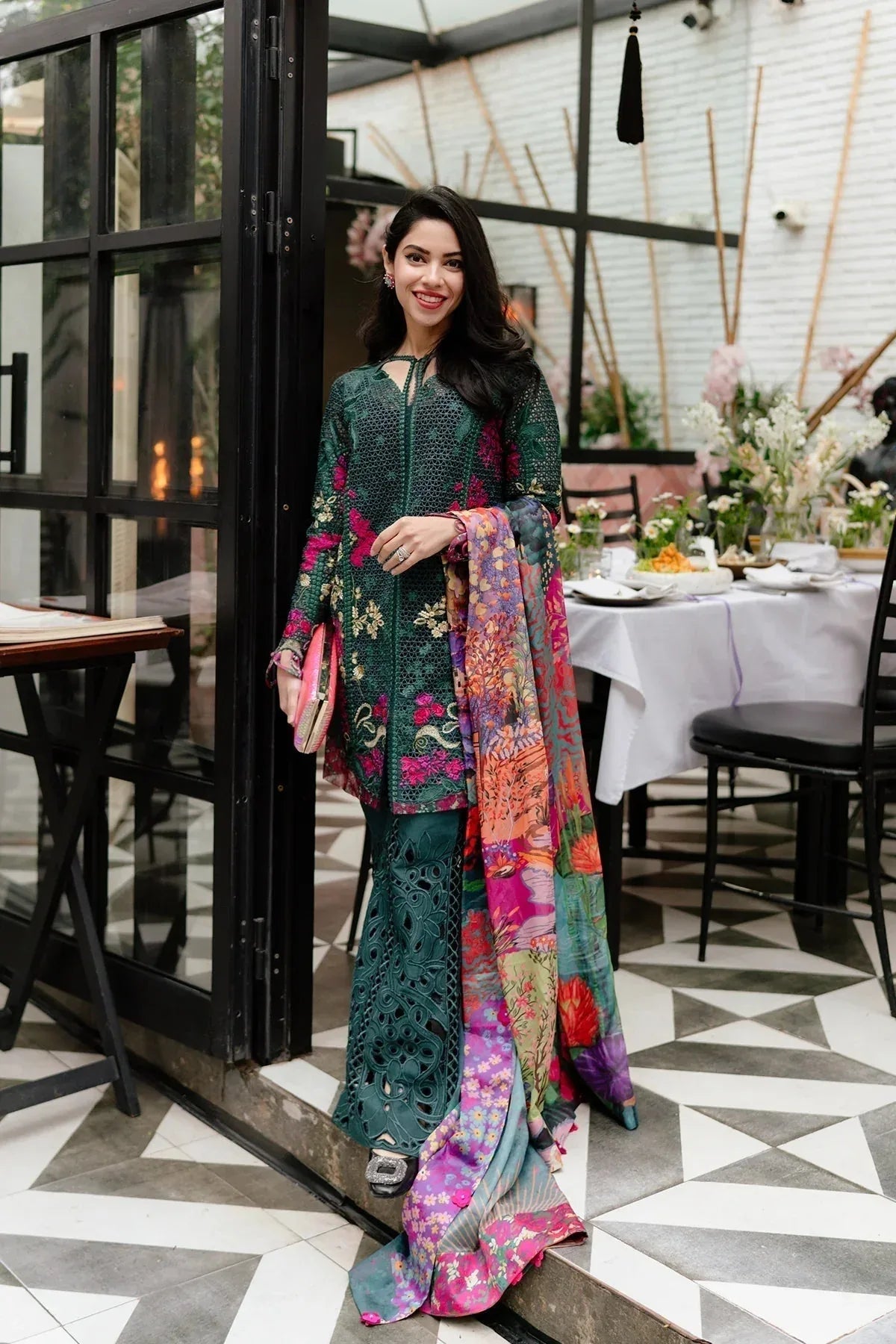 Afrozeh | Luxury Embroidered & Printed Lawn | Vermora - Aqsa Fabrics