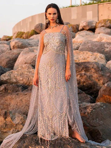 Epoque | Ciel Luxury Couture | Voir - Aqsa Fabrics
