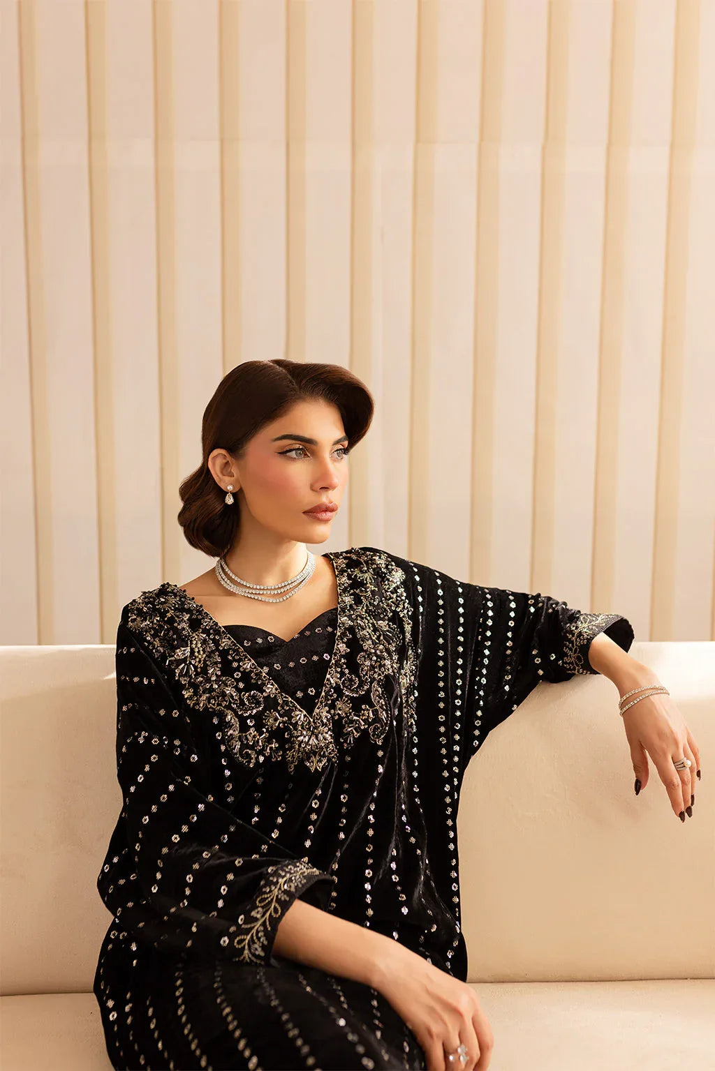 Vanya | Velvet Formals 24 |  KV-53 - Aqsa Fabrics