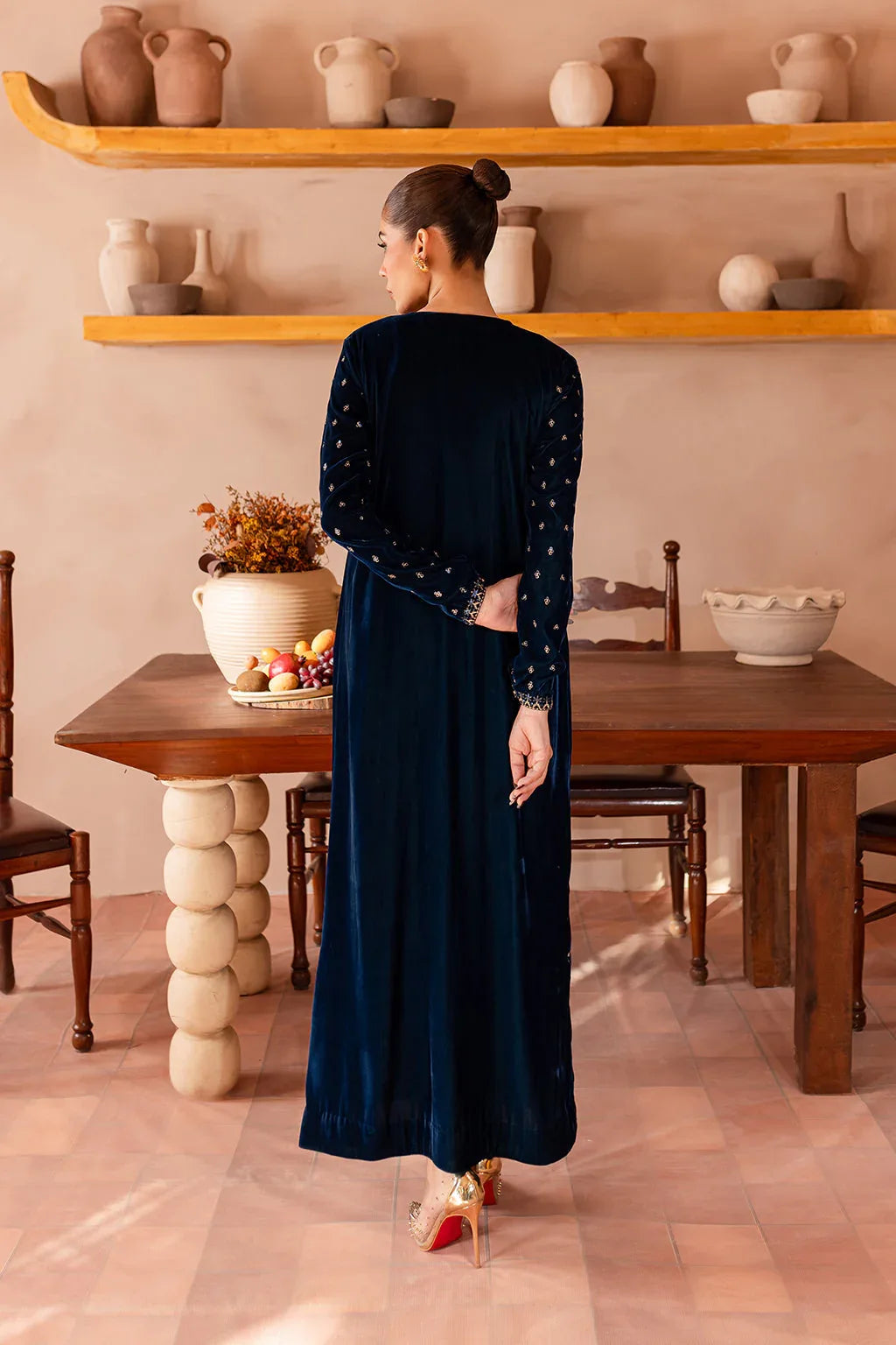 Vanya | Velvet Formals 24 |  KV-54 - Aqsa Fabrics