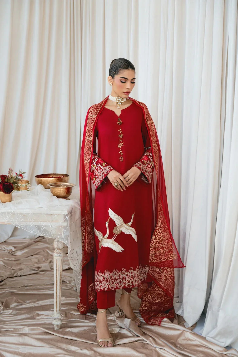 Vintage | Eid Edit 24 | Dilara - Aqsa Fabrics