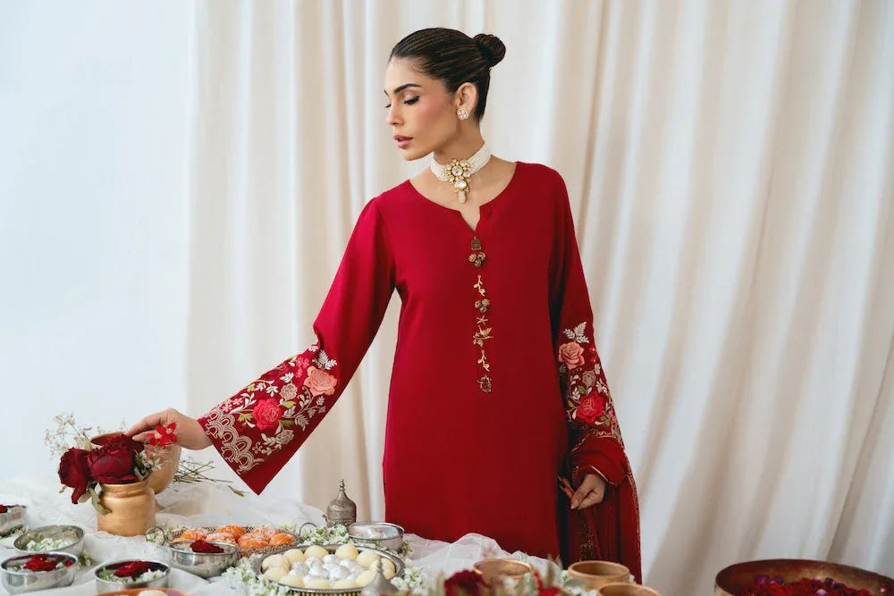Vintage | Eid Edit 24 | Dilara - Aqsa Fabrics