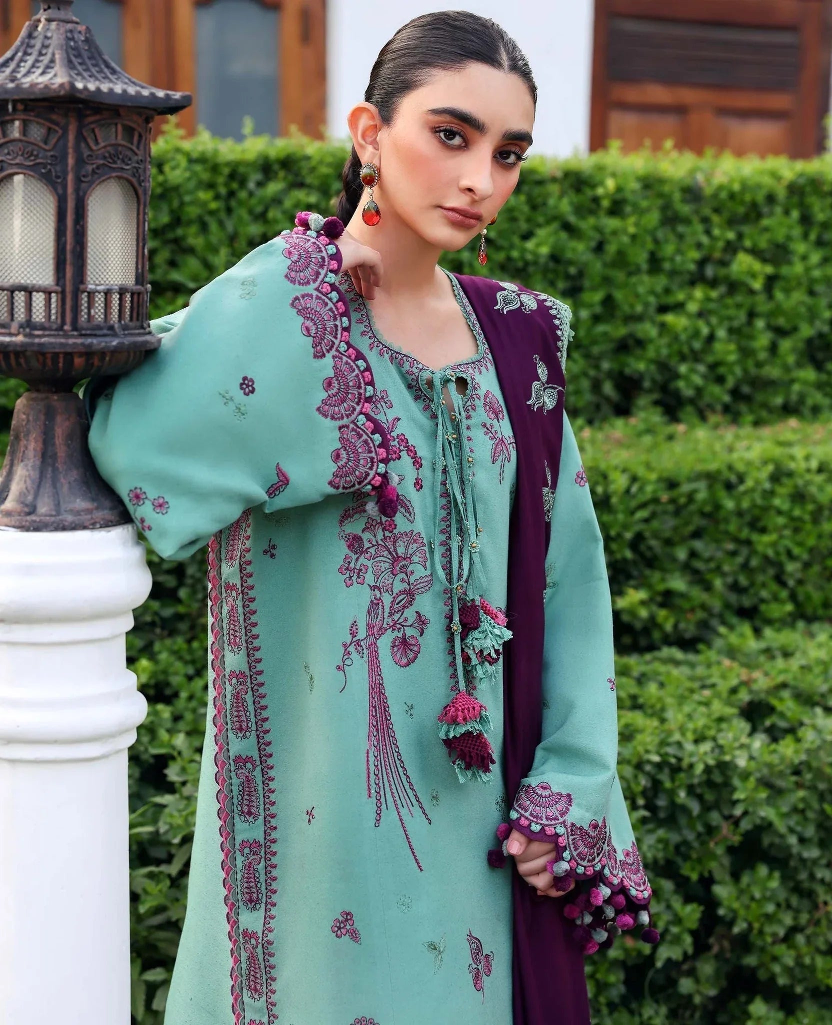 Republic Womenswear | Amaris Luxury Shawl 25 | Virella - Aqsa Fabrics