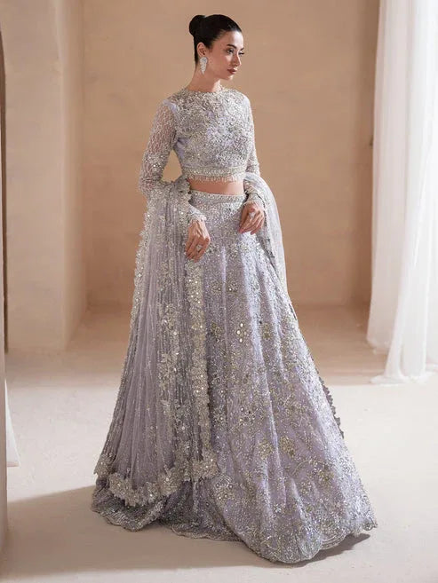 Epoque | Reve Luxury Formals | Voile - Aqsa Fabrics