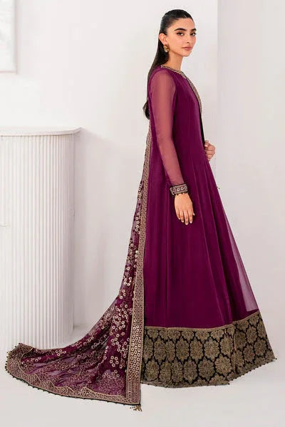 Jazmin | Formals Collection | CHIFFON UC-3057 - Aqsa Fabrics