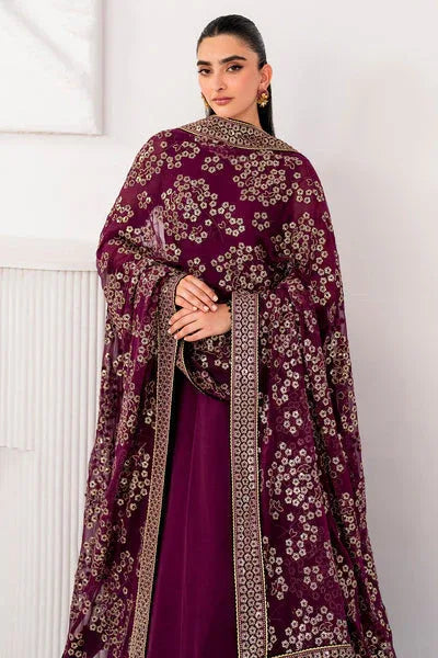 Jazmin | Formals Collection | CHIFFON UC-3057 - Aqsa Fabrics