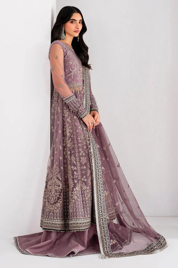 Jazmin | Formals Collection | NET UN-4020 - Aqsa Fabrics