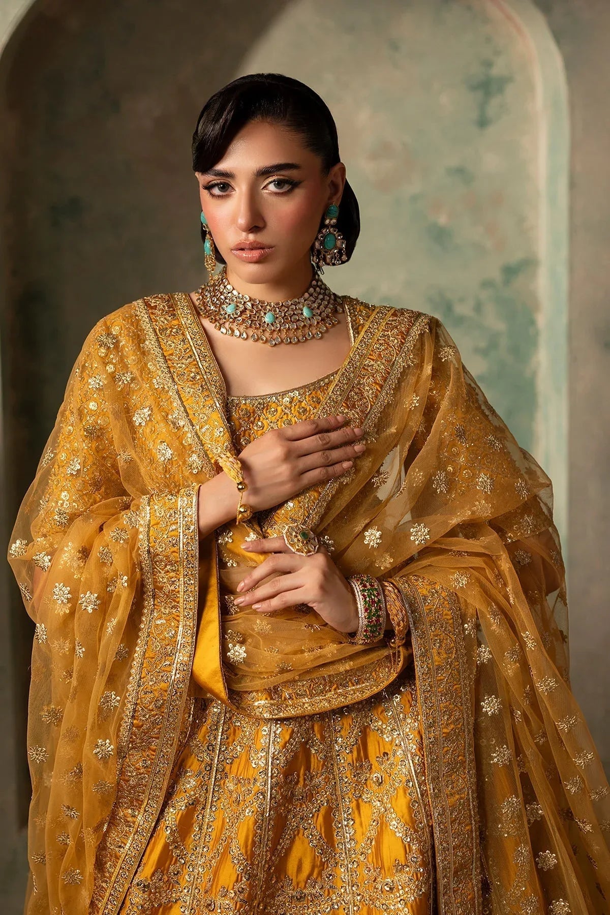 Mina Kashif | Noor Jahan Wedding Formals | Zarafshan - Aqsa Fabrics