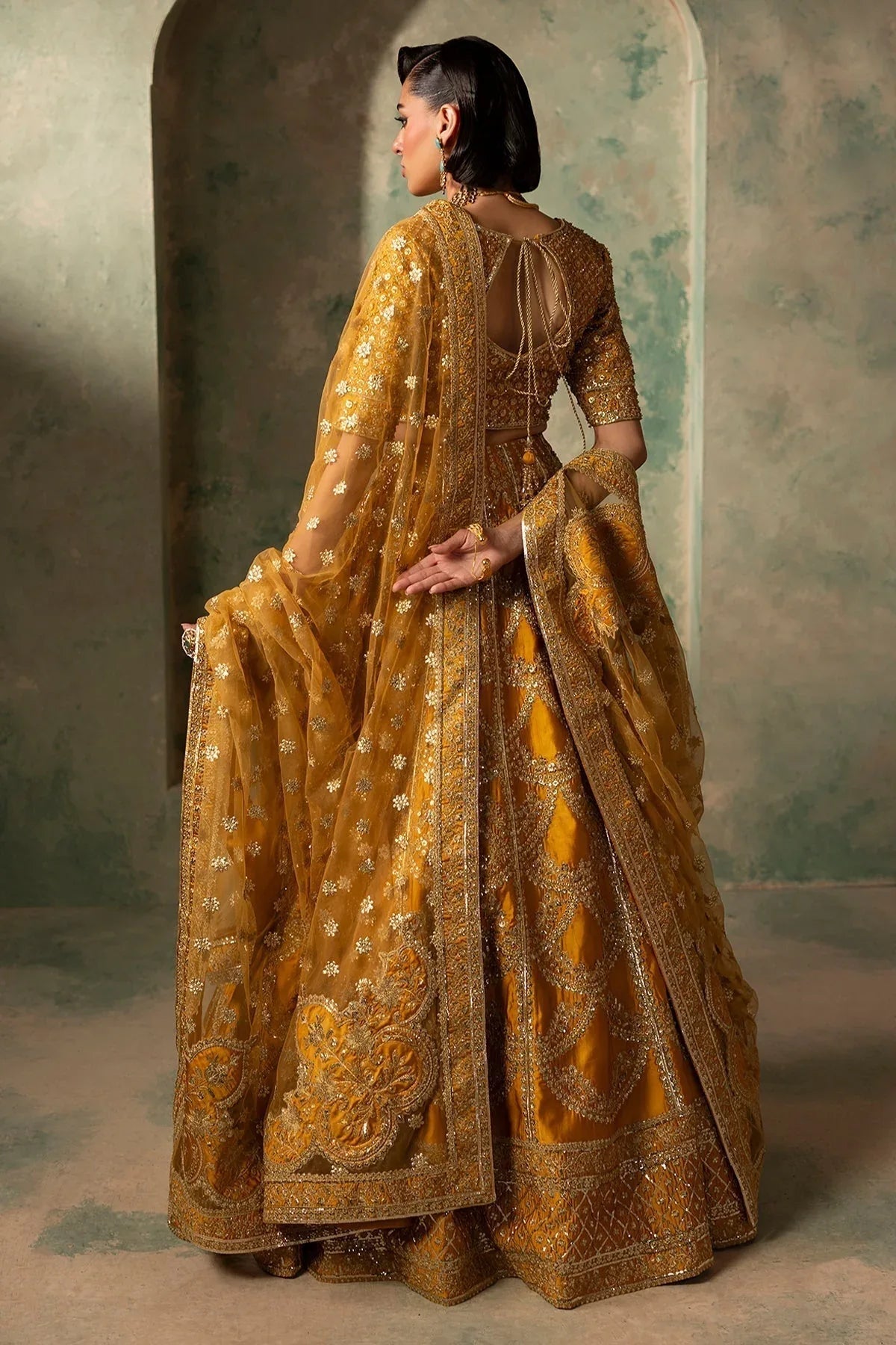 Mina Kashif | Noor Jahan Wedding Formals | Zarafshan - Aqsa Fabrics