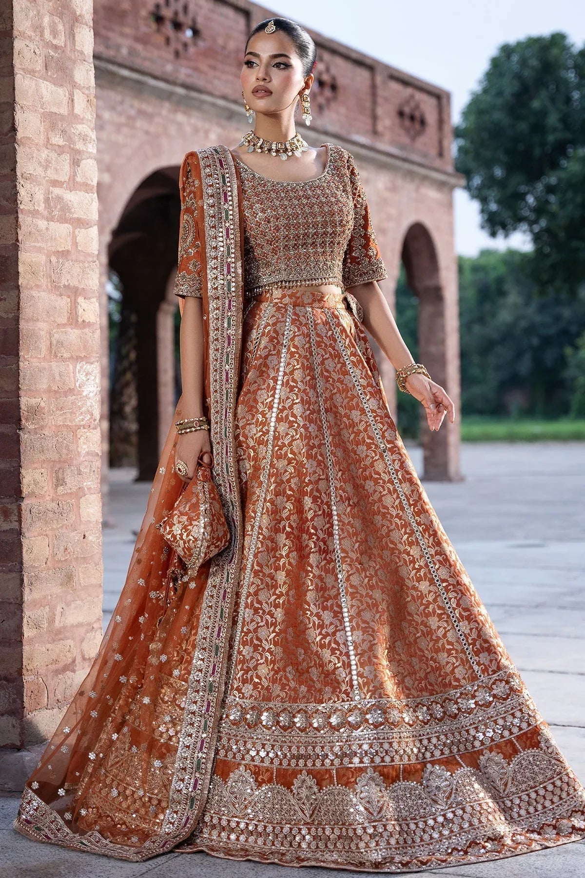 Mina Kashif | Virsa Wedding Formals | Jiya - Aqsa Fabrics