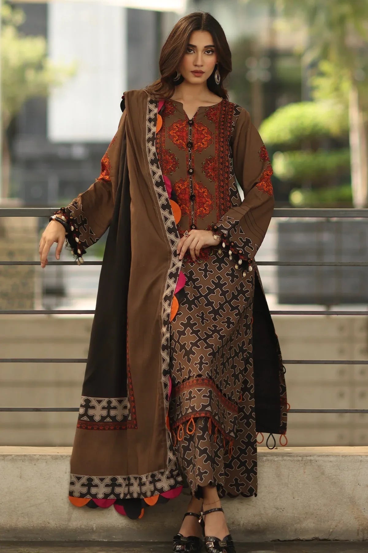 Charizma | C Prints Winter 25 | CPW5-17 - Aqsa Fabrics