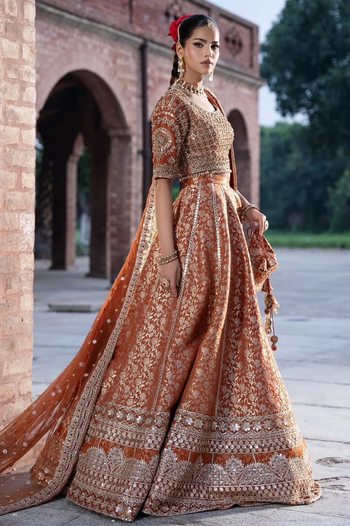 Mina Kashif | Virsa Wedding Formals | Jiya - Aqsa Fabrics