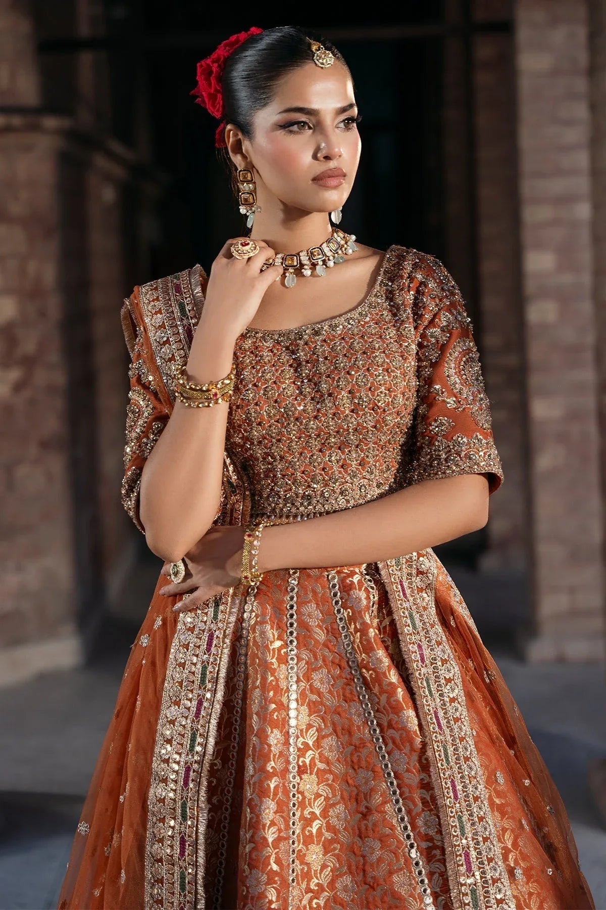 Mina Kashif | Virsa Wedding Formals | Jiya - Aqsa Fabrics