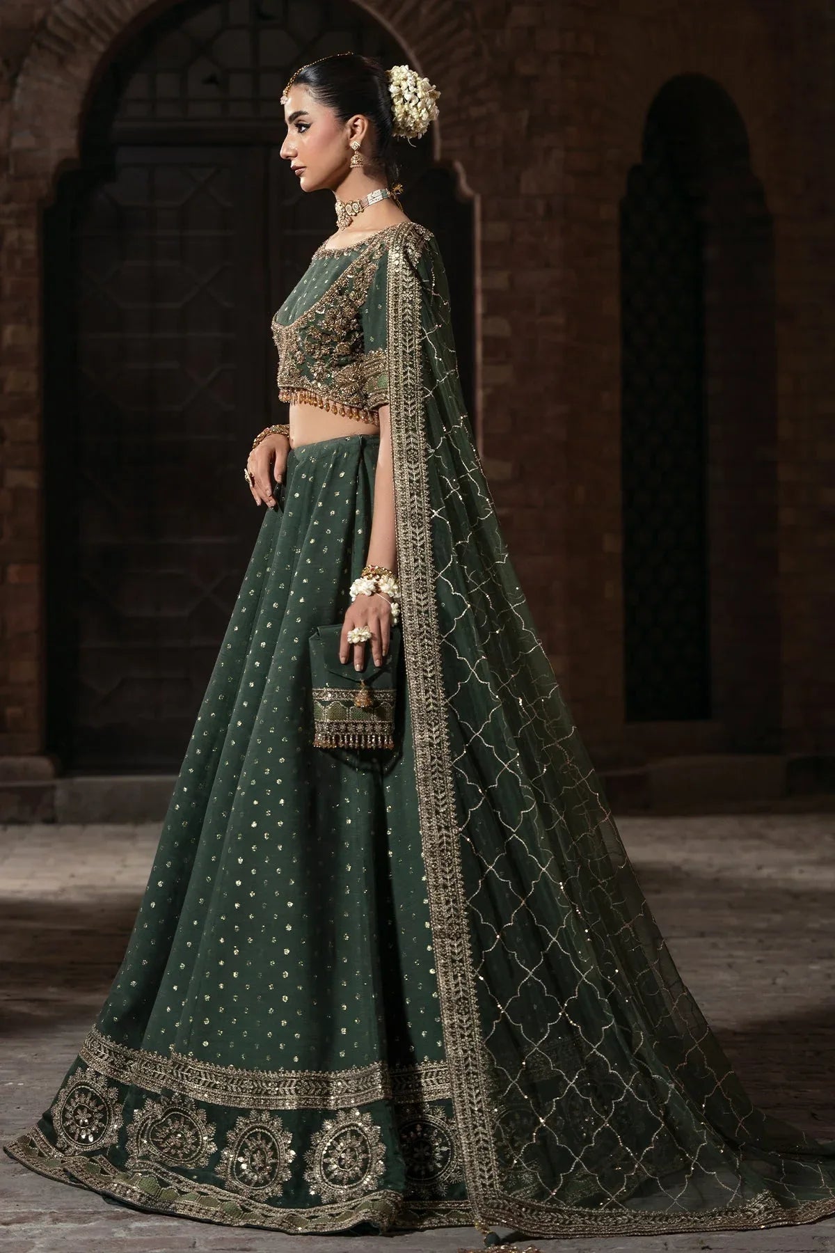 Mina Kashif | Virsa Wedding Formals | Rang Jah - Aqsa Fabrics