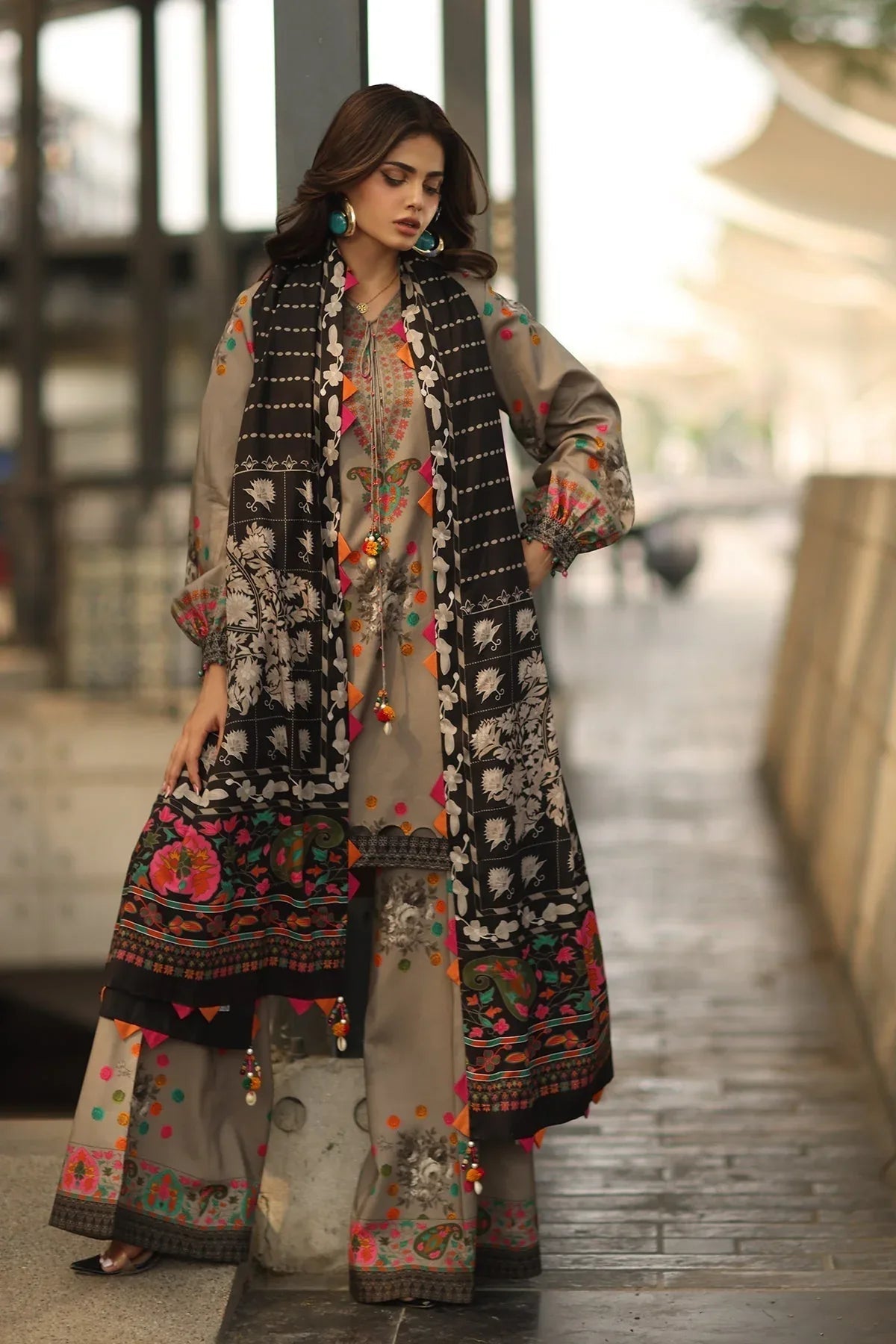 Charizma | C Prints Winter 25 | CPW5-13 - Aqsa Fabrics