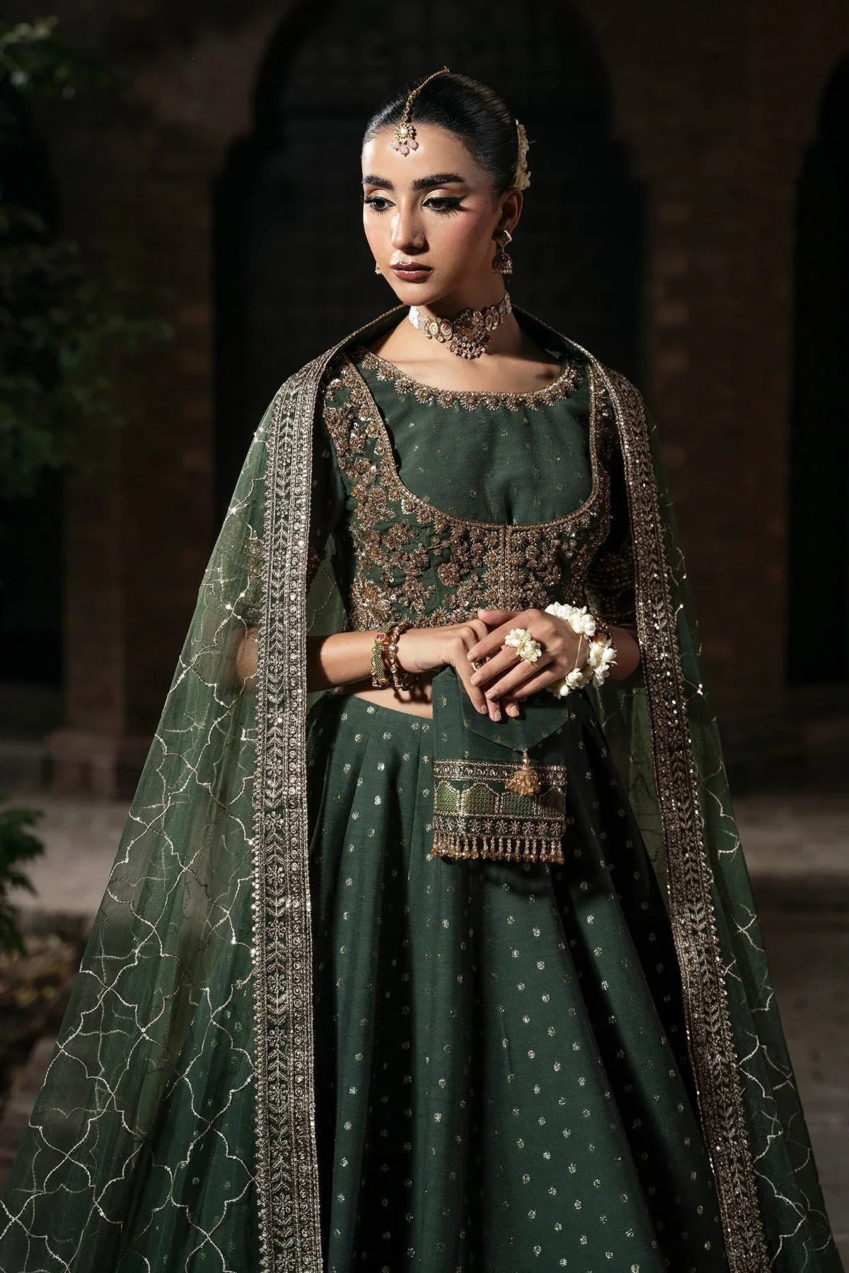 Mina Kashif | Virsa Wedding Formals | Rang Jah - Aqsa Fabrics
