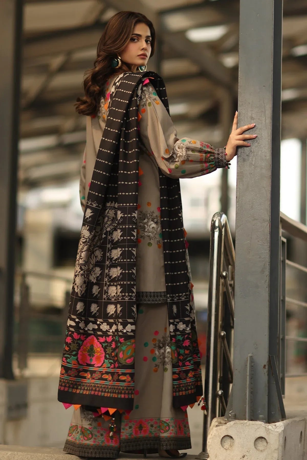 Charizma | C Prints Winter 25 | CPW5-13 - Aqsa Fabrics
