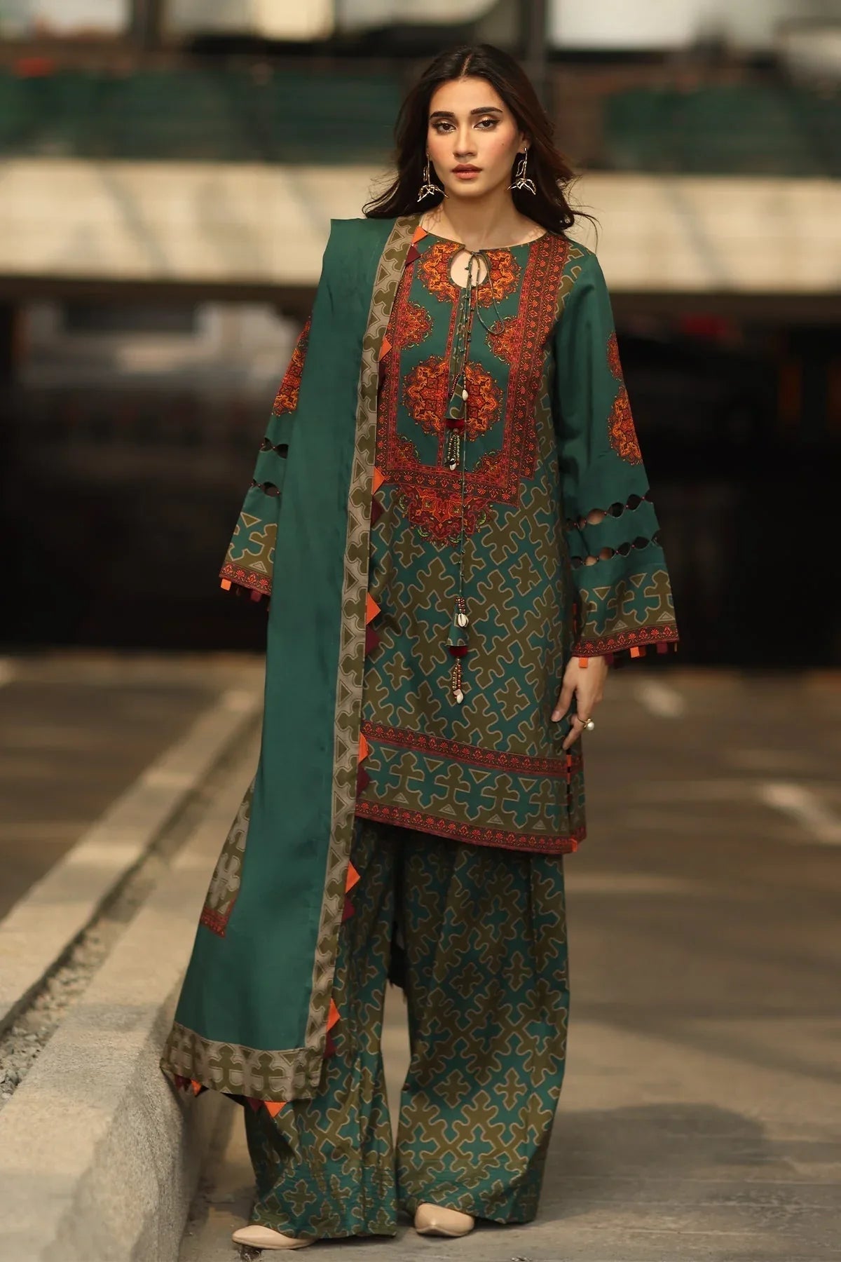 Charizma | C Prints Winter 25 | CPW5-11 - Aqsa Fabrics
