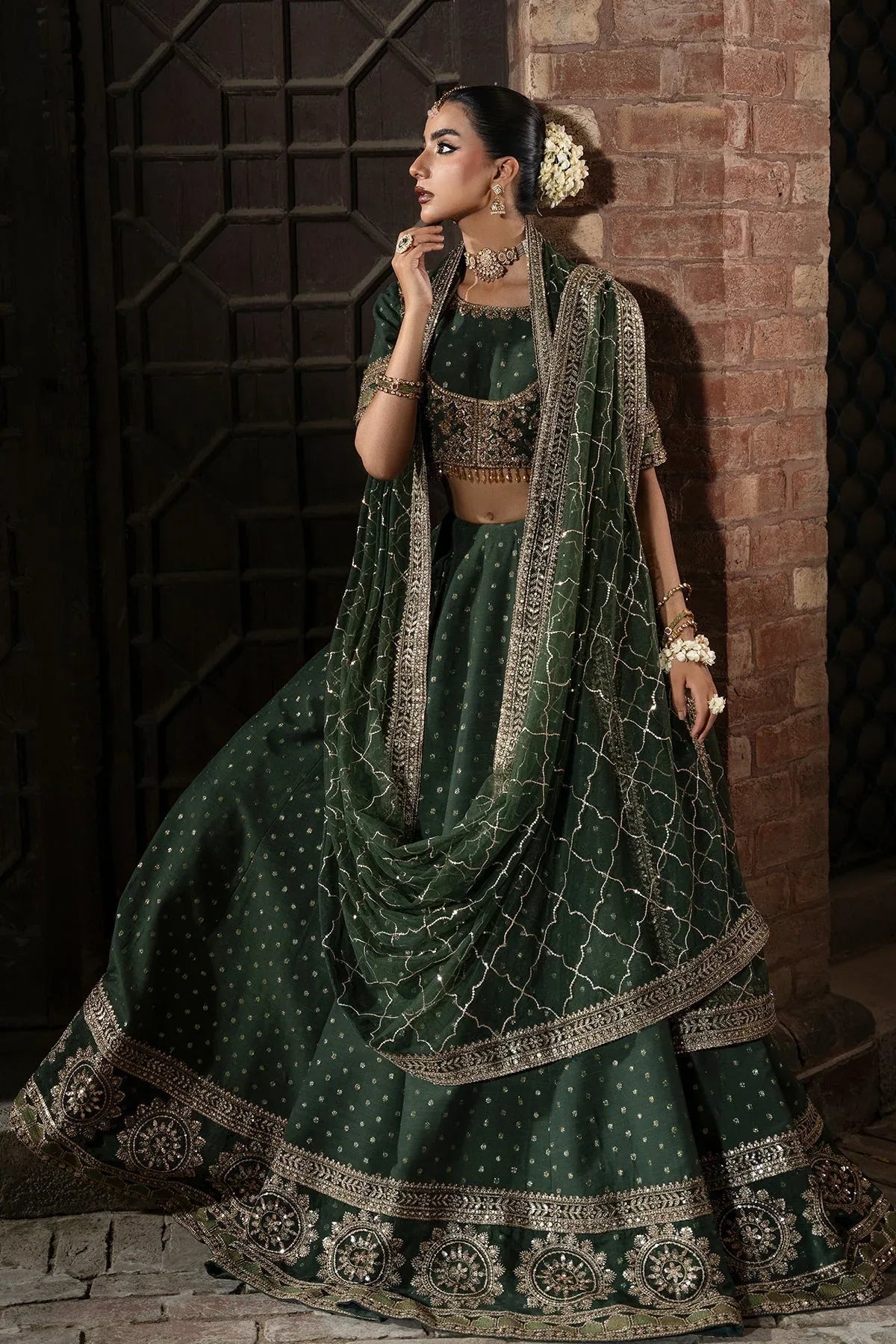 Mina Kashif | Virsa Wedding Formals | Rang Jah - Aqsa Fabrics