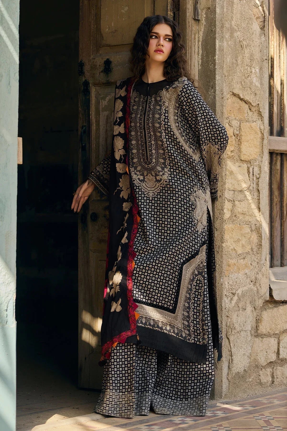Charizma | C Prints Winter 25 | CPW5-22 - Aqsa Fabrics