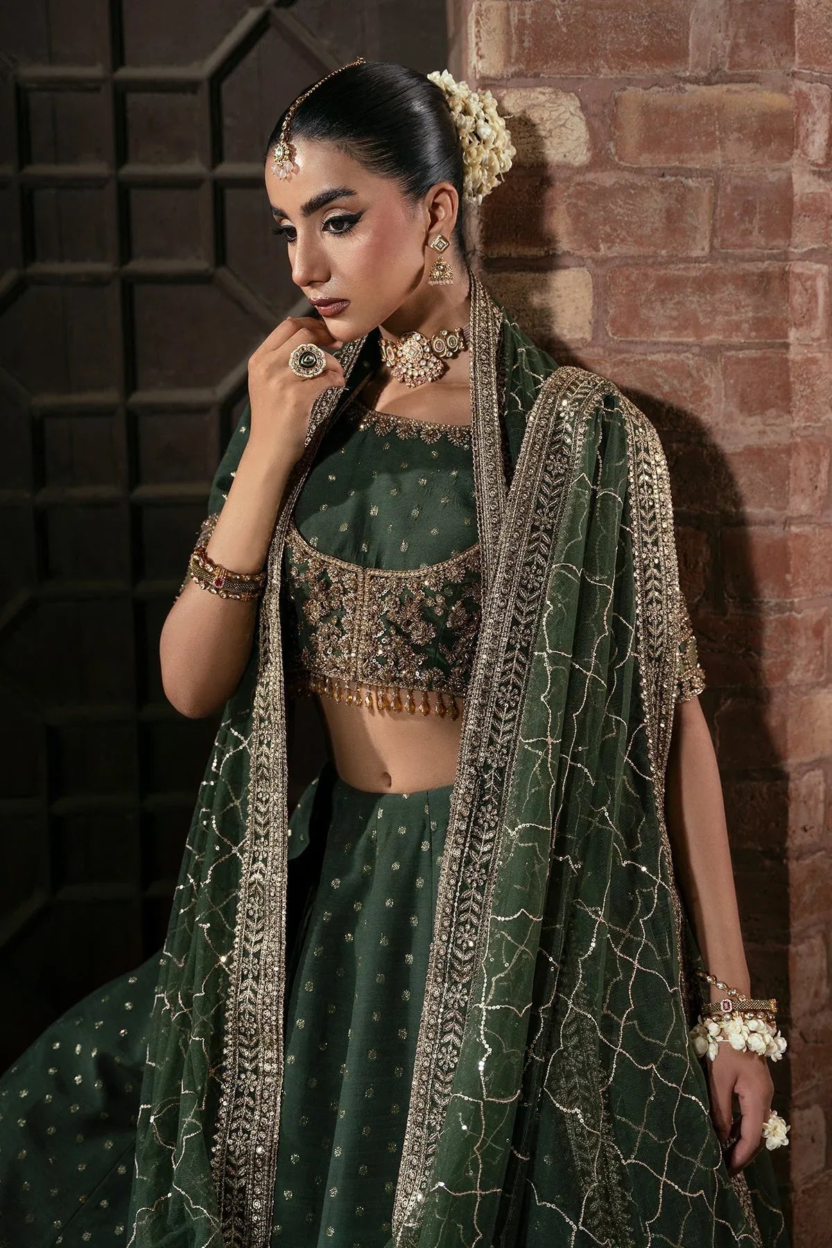 Mina Kashif | Virsa Wedding Formals | Rang Jah - Aqsa Fabrics