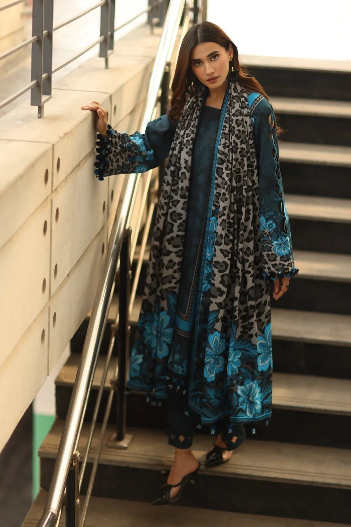 Charizma | C Prints Winter 25 | CPW5-18 - Aqsa Fabrics