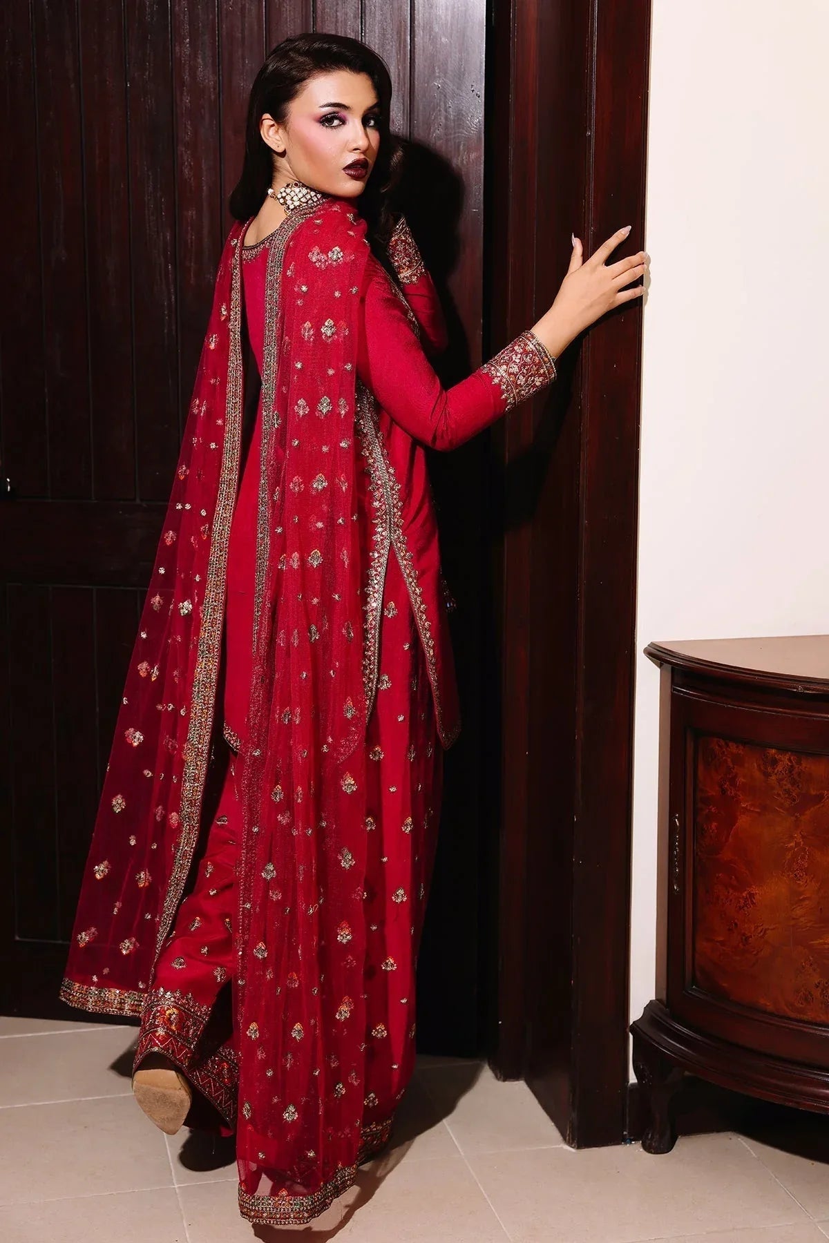 Charizma | Festive Pret | CMA-5-093 R - Aqsa Fabrics